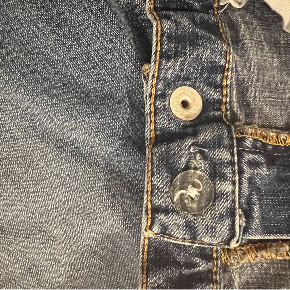 GAP Vintage Blue Mid Rise Ankle length Jeans size 10 - Picture 10 of 12